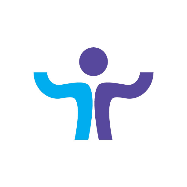 健康生活人标志图片下载