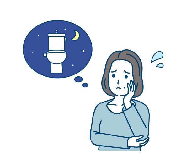 中年妇女，经常排尿问题图片下载