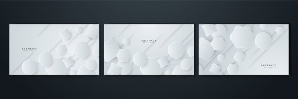 灰白色抽象背景纸的光泽和图层元素矢量的展示设计。适合商业，公司，机构，聚会，节日，研讨会，和会谈。图片下载