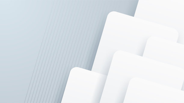 白色抽象的现代背景设计。抽象的白色几何形状与未来技术概念旗帜背景图片下载