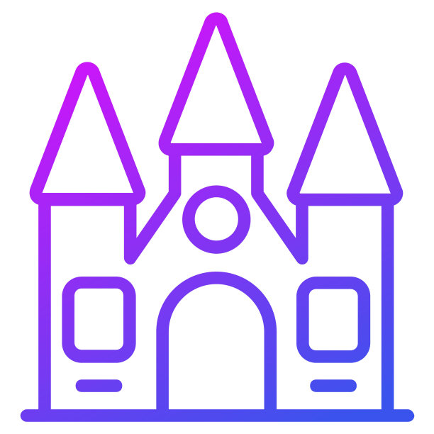 危险的房子矢量轮廓图标。图片下载