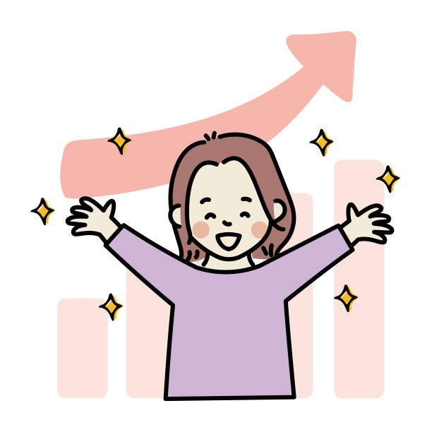 增加图/快乐的女人图片下载