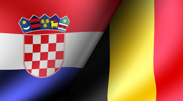 2022足球 | 小组赛比赛卡（克罗地亚 VS 比利时）图片下载