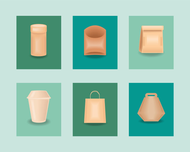 图标生态包装模型图片下载