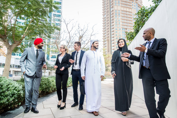 迪拜商务团队图片下载
