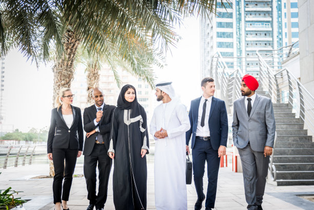 迪拜商务团队图片下载
