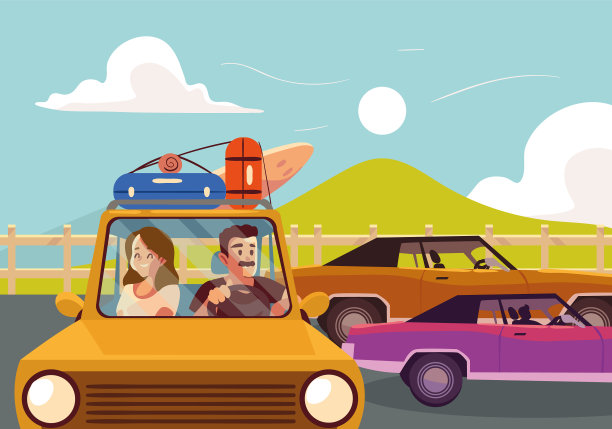 情侣自驾游图片下载