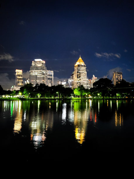 晚上的城市图片下载