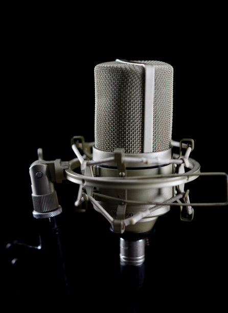 麦克风特写镜头图片下载