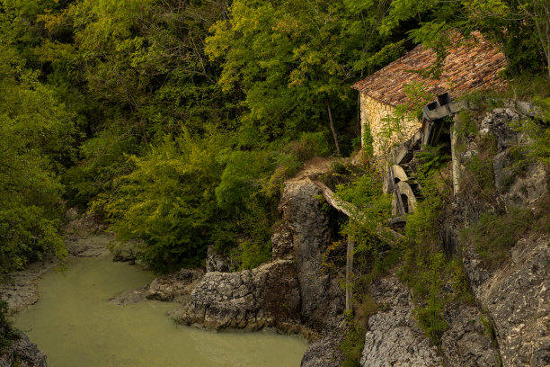 克罗地亚科特利的老水磨坊图片下载