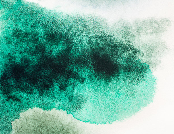 纹理纸上的水彩抽象色彩背景。图片下载