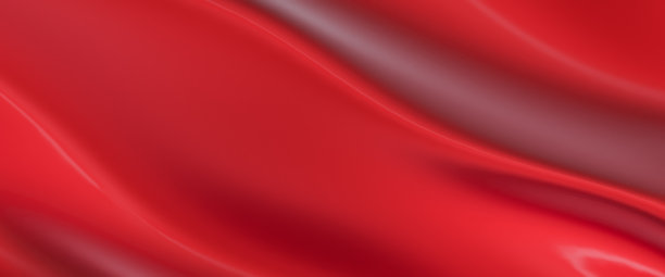 抽象的红色背景，柔和光滑的红色背景。图片下载