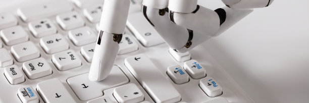 机械手按回车键图片下载