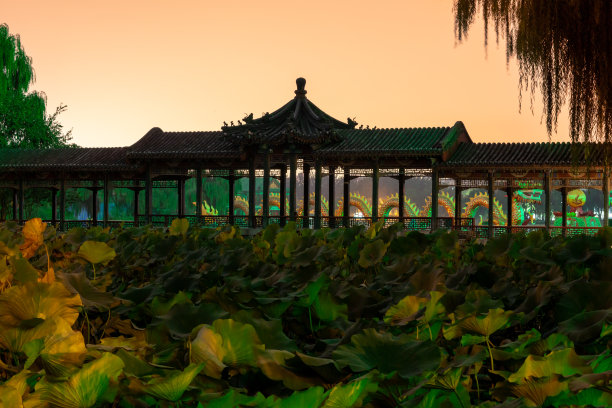 夏天中国公园图片下载