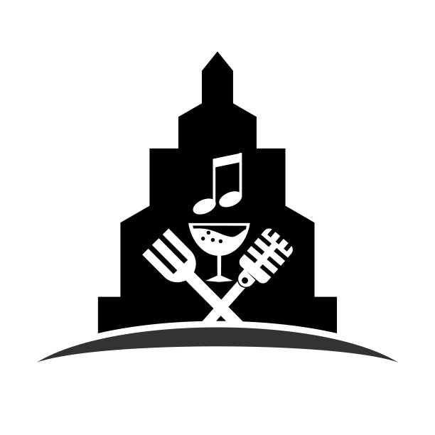 酒店餐饮音乐娱乐标志图片下载