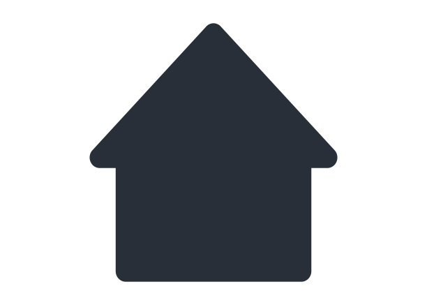 家图标。房屋符号插图矢量将用于web应用程序。房屋平坦，象形孤立。呆在家里。线图标代表房子的网站或数字应用程序。图片下载