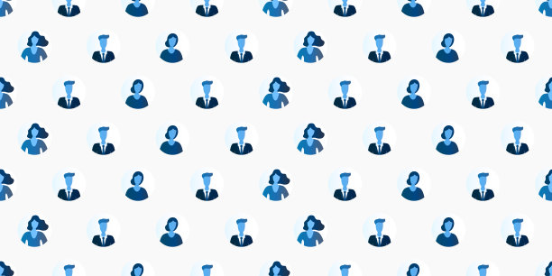 无缝纹理的人的头像图片下载