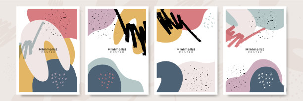 一套抽象创意的普世艺术模板。适合海报，卡片，邀请，传单，封面，横幅，标语，宣传册和其他平面设计。图片下载