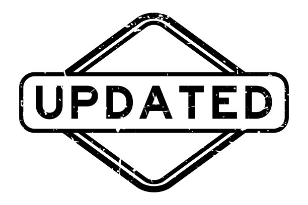 垃圾黑色更新字橡胶印章邮票在白色背景图片下载