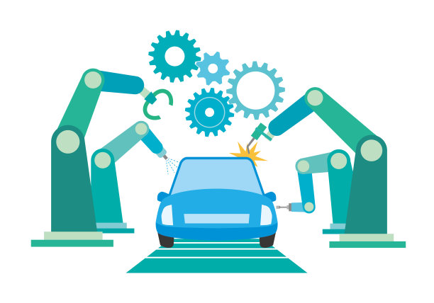 汽车生产线的图片说明图片下载