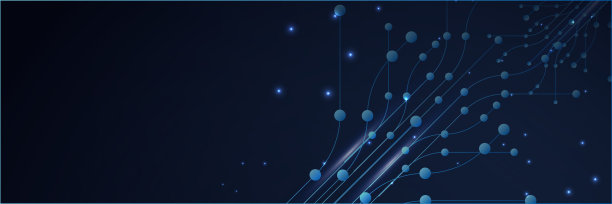 抽象深蓝色现代未来科学技术高科技数字抽象深蓝色彩色设计旗帜背景。矢量抽象图形设计横幅图案背景网页模板。图片下载
