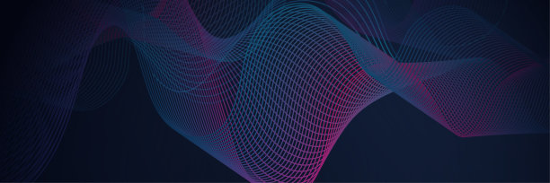 抽象深蓝色现代未来科学技术高科技数字抽象深蓝色彩色设计旗帜背景。矢量抽象图形设计横幅图案背景网页模板。图片下载