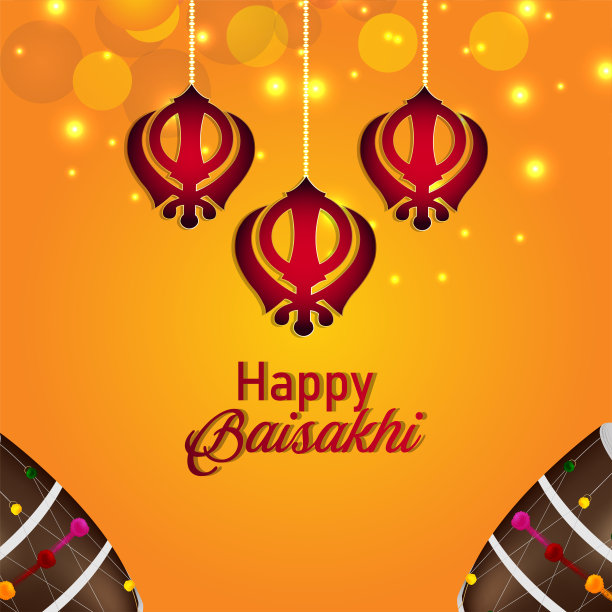 祝贺印度锡克教节快乐图片下载