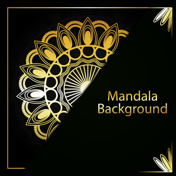 创意曼荼罗设计图案图片下载