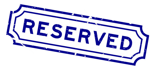 垃圾蓝色保留字橡胶印章邮票在白色背景图片下载