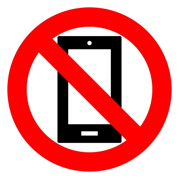 没有智能手机的标志图片下载