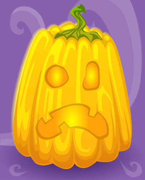 万圣节秋南瓜，杰克灯人物图片下载