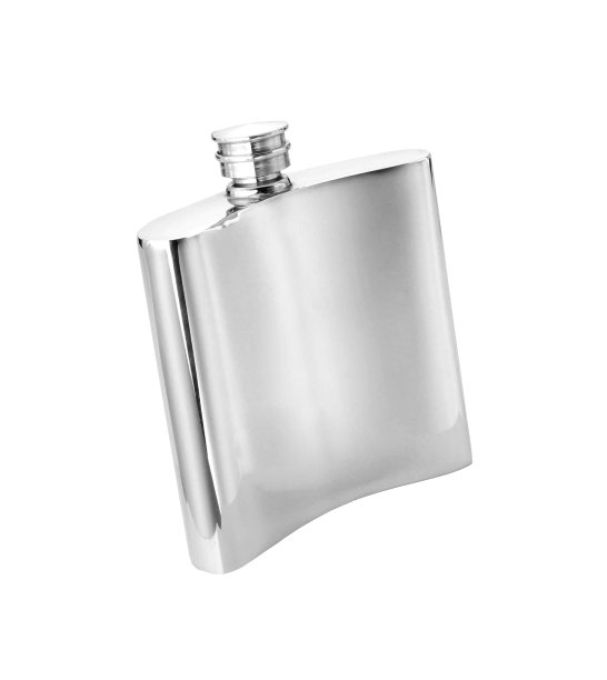 金属瓶隔离在白色图片下载