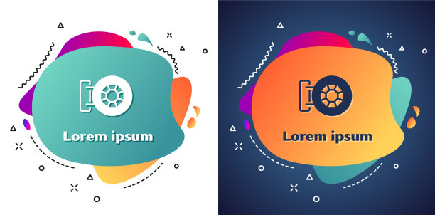 白色前立面建筑珠宝店图标图片下载