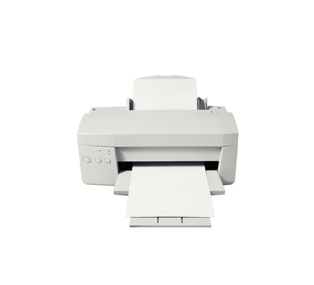 激光打印机孤立图片下载