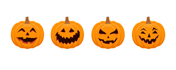 万圣节卡通南瓜系列图片下载