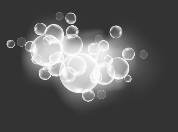 洗涤泡沫模拟现实的白色肥皂泡沫图片下载