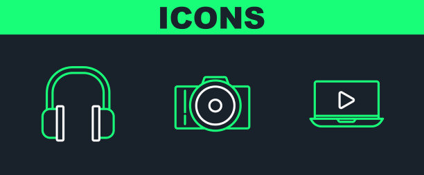 设置在线播放视频耳机和照片图片下载