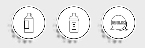 设置行字母牛奶打奶油瓶和图片下载