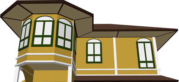 建筑工程三维插图图片下载