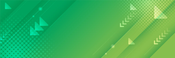 抽象的绿色彩色横幅背景。渐变动态动态几何矢量抽象图形设计横幅图案背景模板网页登陆页。图片下载