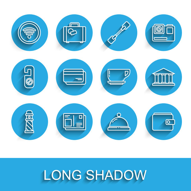 设置线灯塔护照与签证盖章wi图片下载