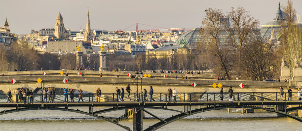 艺术桥，巴黎图片下载