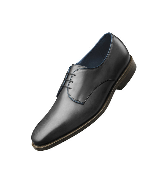 黑色闪亮的男鞋图片下载