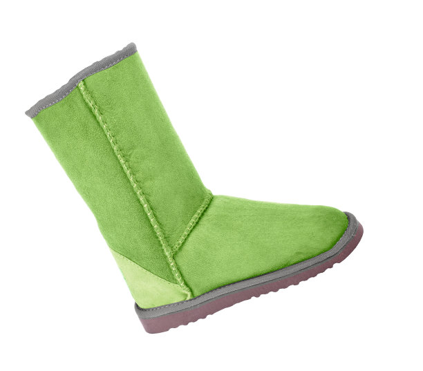 白色背景鞋的特写镜头图片下载