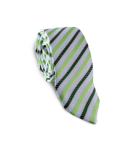 灰蓝色长条领带图片下载