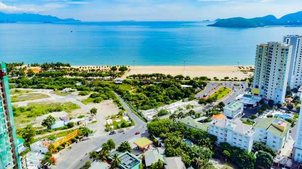 芽庄的越南人社区。图片下载