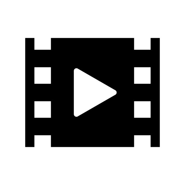 播放电影图标矢量图片下载