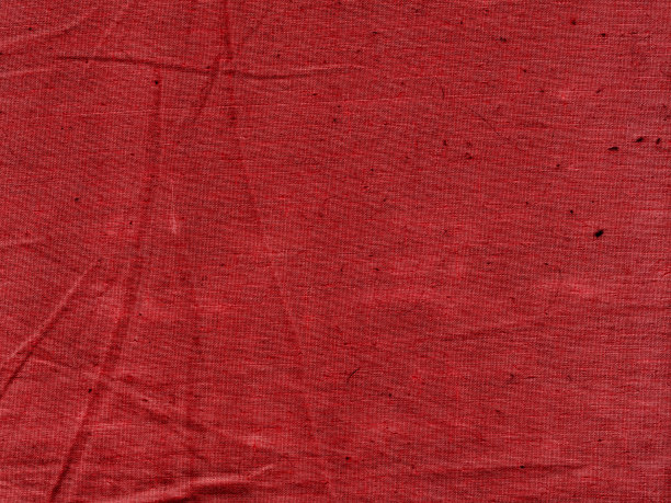 红色纺织品质地邋遢。天然亚麻质地为背景。组织变形。古董。棉花。织物。深红色的画布。图片下载