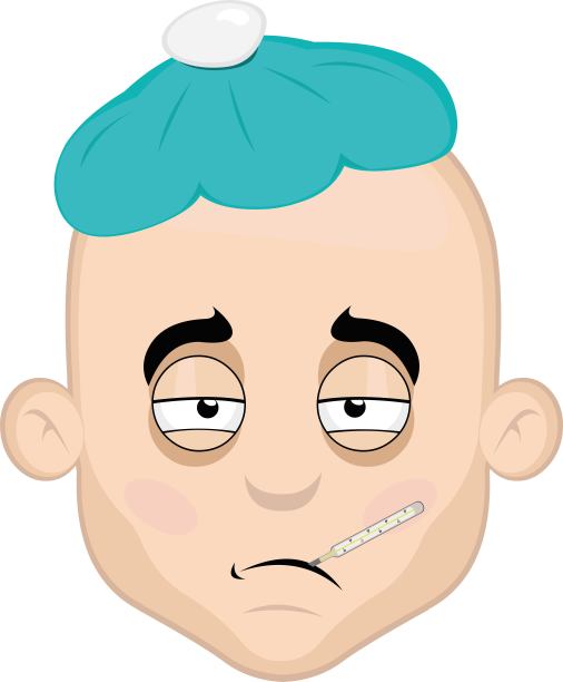 矢情病男体温计水袋图片下载