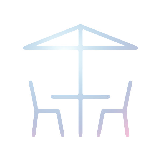 插图矢量图形的咖啡馆图标模板图片下载